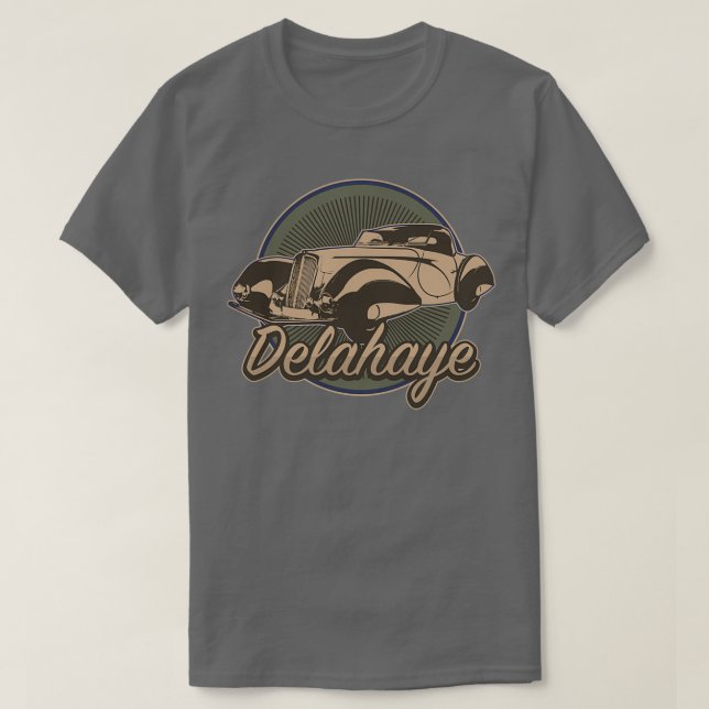 Camiseta Delahaye (Frente do Design)