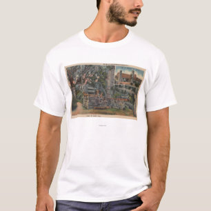 Camiseta Deland, FL - ruínas do moinho de açúcar espanho