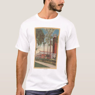 Camiseta Deland, Florida - vista da universidade de Stetson