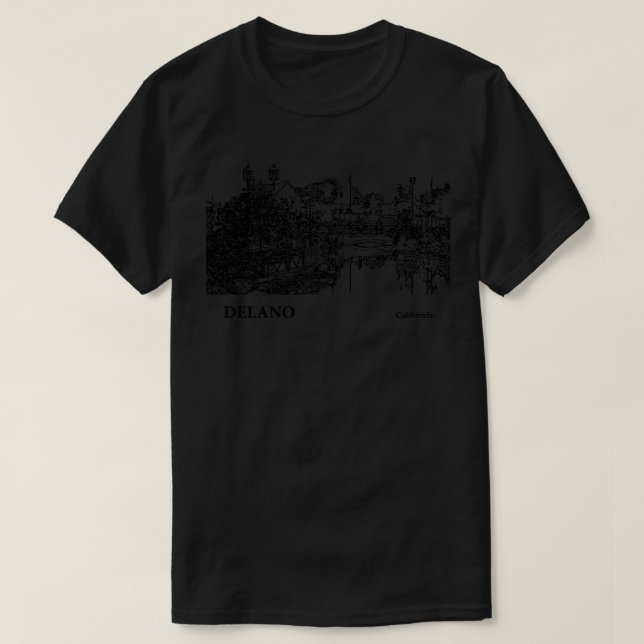 Camiseta Delano California TShirt 3 (Frente do Design)