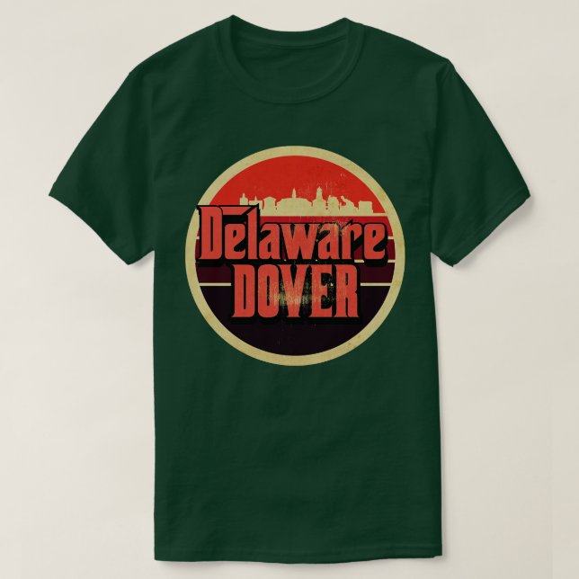 Camiseta Delaware Dover Vintage (Frente do Design)