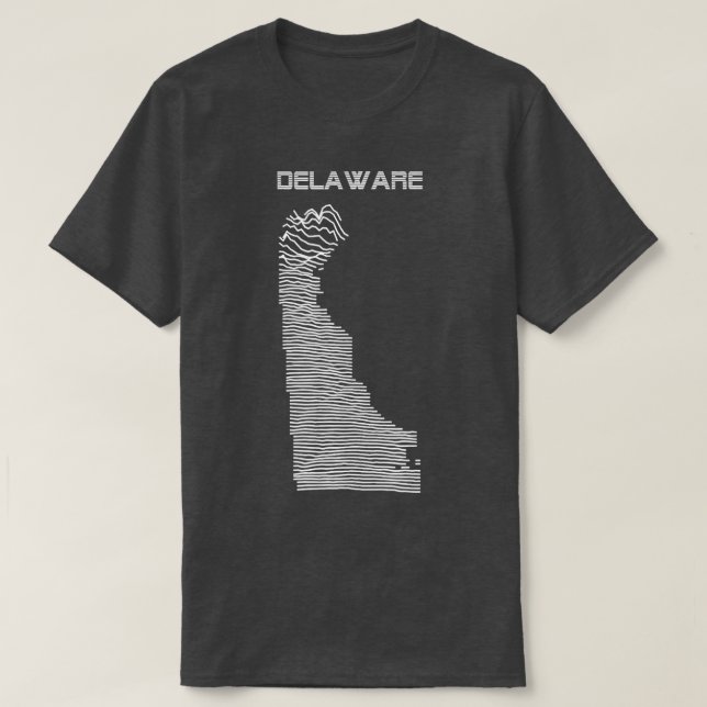 Camiseta Delaware Elevações Desconhecidas (Frente do Design)