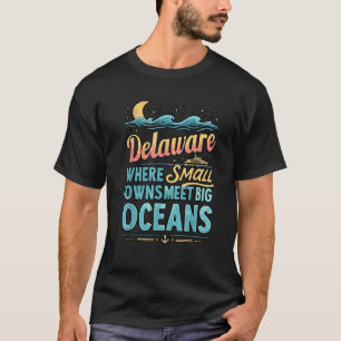 Camiseta Delaware EUA State America Viagem Delawarean Dover