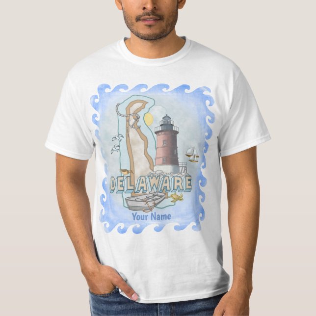 Camiseta Delaware Lighthouse (Frente)