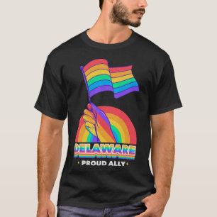 Camiseta Delaware Orgulho Orgulho LGBT Comuni LGBT Mês do O