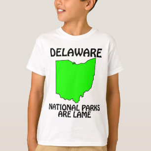 Camiseta Delaware - Parques Nacionais São Chatos