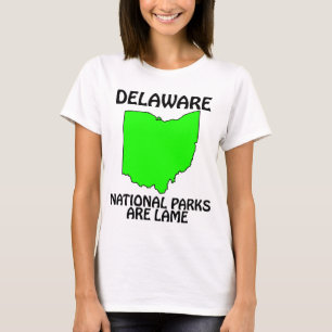 Camiseta Delaware - Parques Nacionais São Chatos