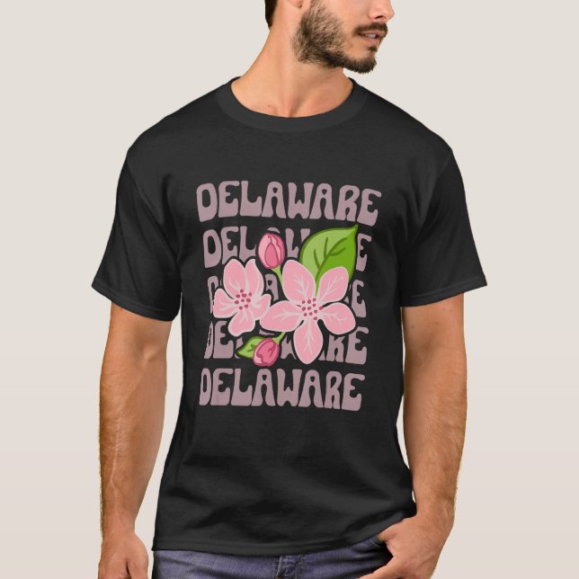Camiseta Delaware Peach Blossom (Frente)