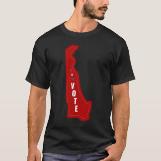 Camiseta Delaware Republicano Spirit Vote Red