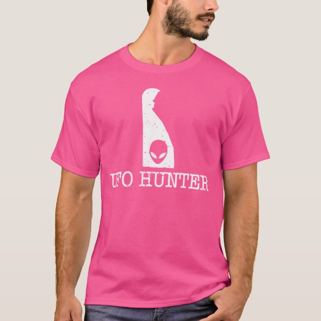 Camiseta Delaware Ufo Hunter (Frente)