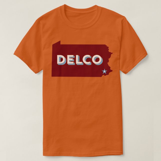 Camiseta Delco Pennsylvania TShirt (Frente do Design)