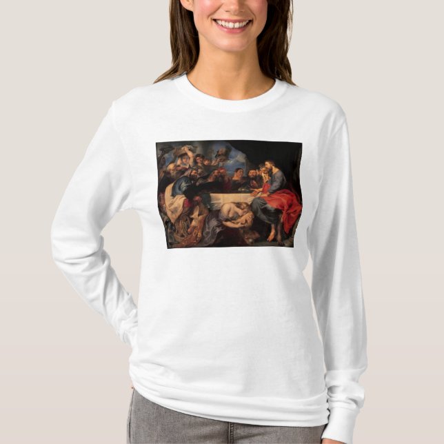 Camiseta Deleite na casa de Simon o Pharisee, c.1620 (Frente)