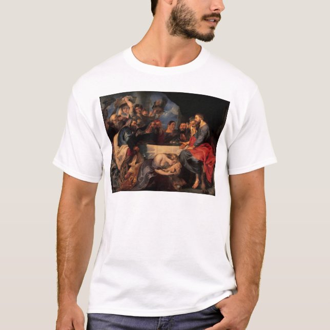Camiseta Deleite na casa de Simon o Pharisee, c.1620 (Frente)