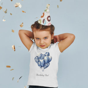 Camiseta Delft Blue Balloons personalizáveis