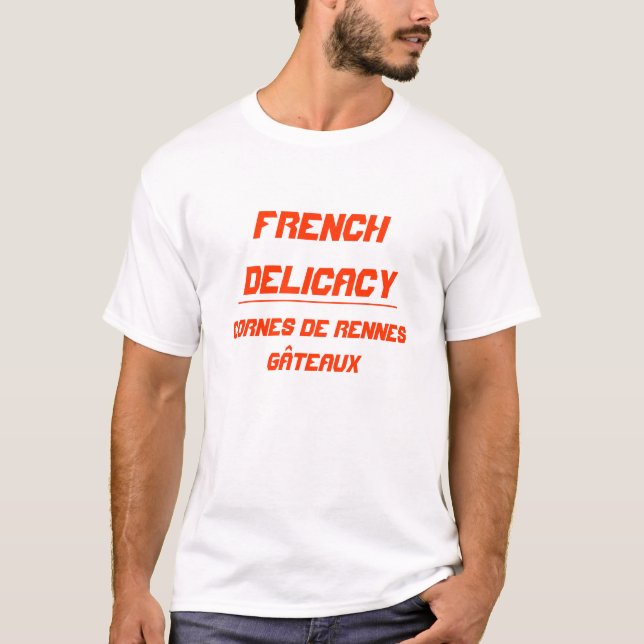 Camiseta Delicada Francesa (Frente)