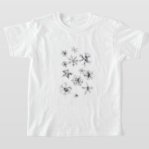 Camiseta Delicar Flocos de Neve de Queda