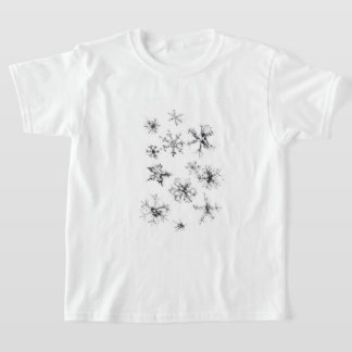 Camiseta Delicar Flocos de Neve de Queda