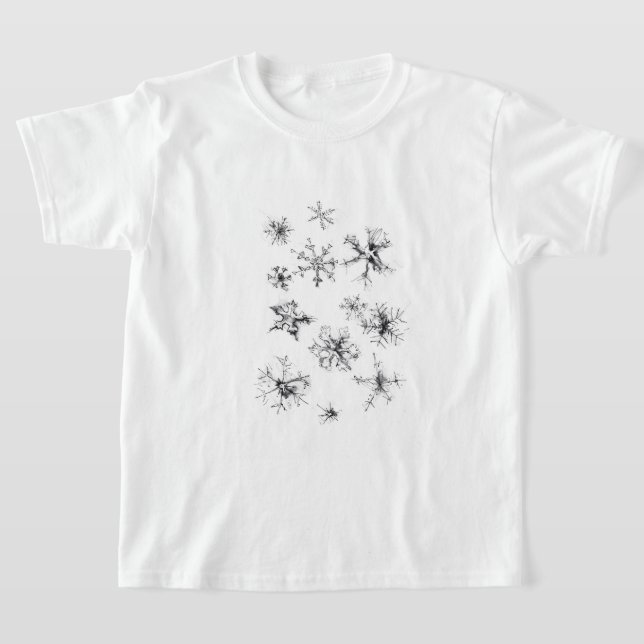Camiseta Delicar Flocos de Neve de Queda (Postura )