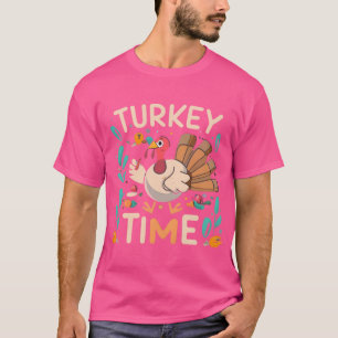 Camiseta Delícia de Ação de Graças na Hora do Peru