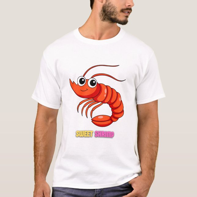 Camiseta Delícia de Camarão Doce (Frente)