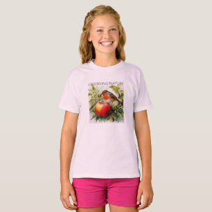 Camiseta Delícia de Pássaro e Maçã Caprichosa