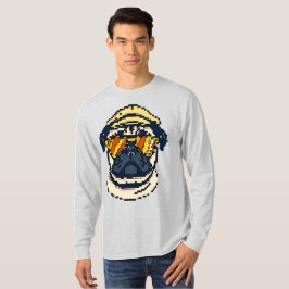 Camiseta Delícia de Pug de Pixel