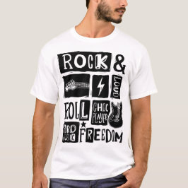 Camiseta Delícia dos Amantes de Música Rock & Roll