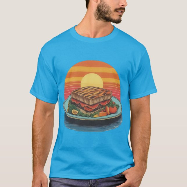 Camiseta Delícia Grilada no Sunset (Frente)