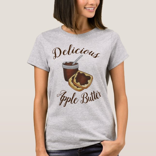 Camiseta Deliciosa Homemade Apple Butter Pensilvânia Dutch (Frente)