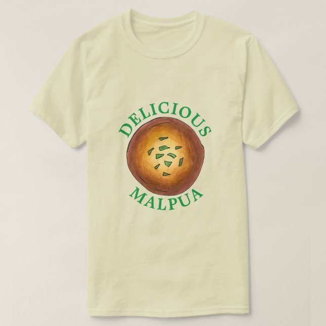 Camiseta Deliciosa Malpua Indian Pancake Mithai Sweets (Frente do Design)