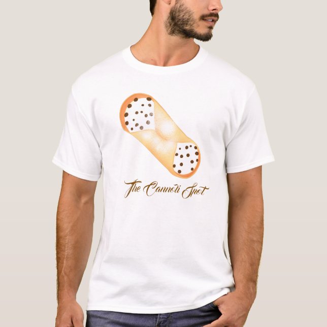 Camiseta Delicioso deserto de Cannoli (Frente)