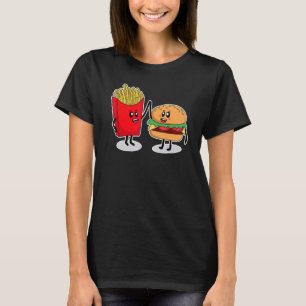 Camiseta Delicioso Hambúrguer Homens Mulheres Hambúrguer Ba