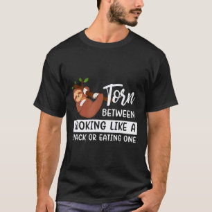 Camiseta Delicioso Taco de Preguiça Fofa Dividido Entre Par