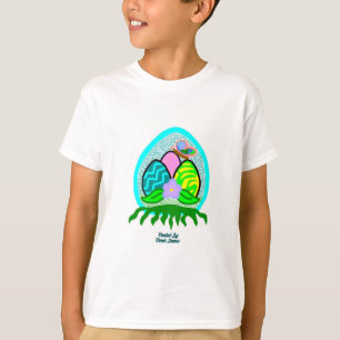 Camiseta Deliciosos Ovos de Páscoa Rapazes T-Shirt Básico B
