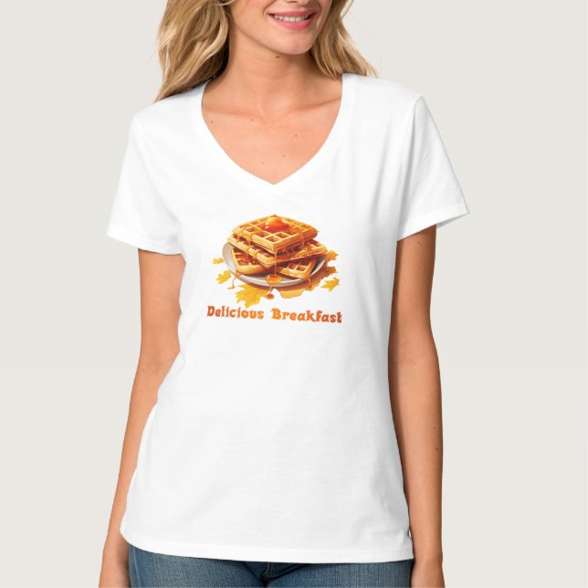 Camiseta Delicious Waffles (Frente)