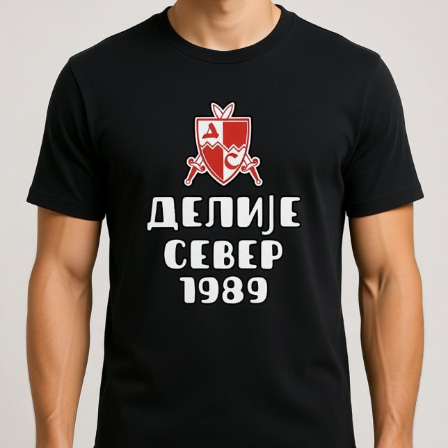 Camiseta Delije Norte 1989 Brasão (Criador carregado)