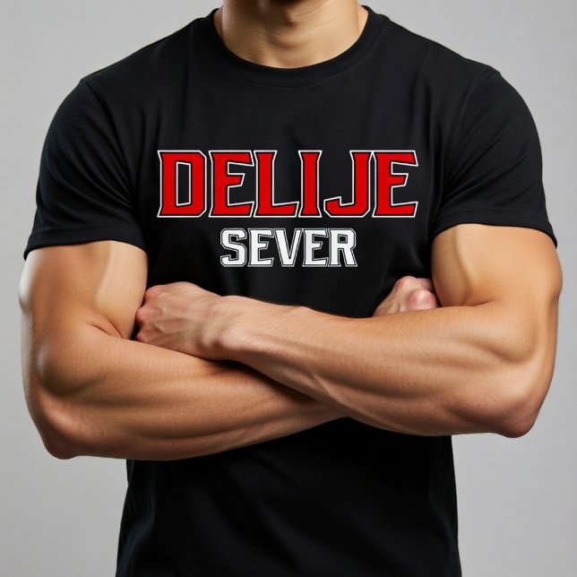 Camiseta Delije Norte Vermelho Branco (Criador carregado)