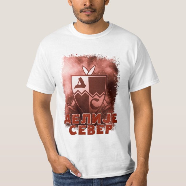 Camiseta Delije Sever Crvena Zvezda Beograd - Estrela Verme (Frente)