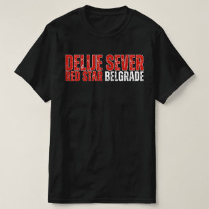 Camiseta Delije Sever Estrela Vermelha Belgrado