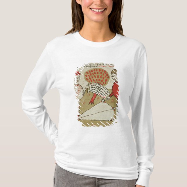 Camiseta Delimitação da terra, 'do d'Arpentage do Traite (Frente)