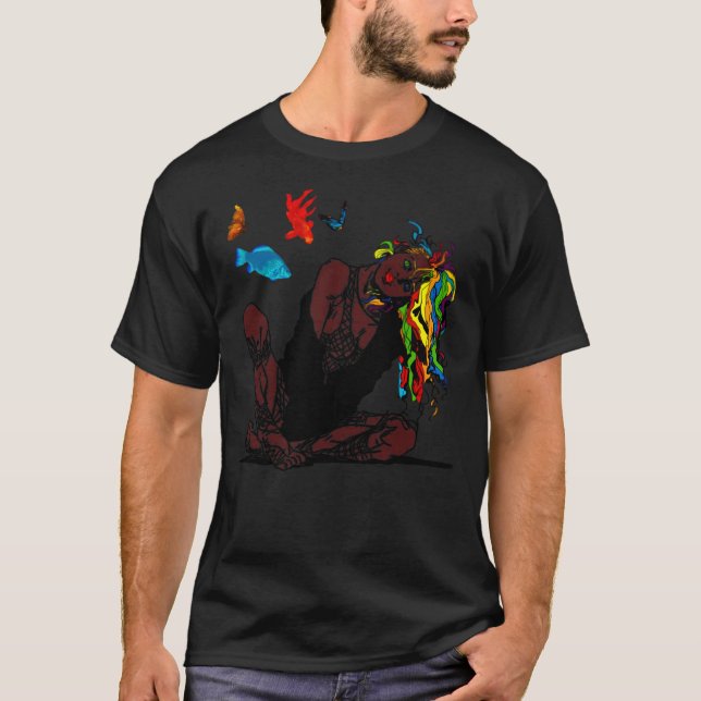 Camiseta Delirium O Sandman Vertigo História em quadrinhos  (Frente)
