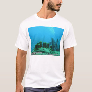 Camiseta Delitrix e Cnidarian de Cliona (esponja furando e