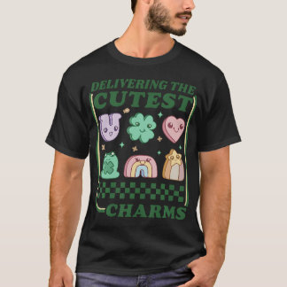 Camiseta Delivering Cutest Lucky Charms St Patricks Labor D