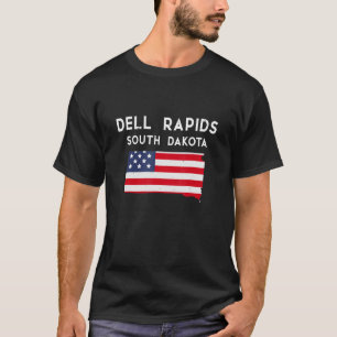 Camiseta Dell Rapids Dakota do Sul EUA Estado América Viage