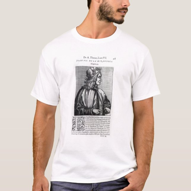 Camiseta Della Mirandola de Giovanni Pico, de (Frente)