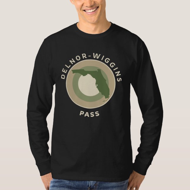 Camiseta Delnor Wiggins Pass State Park Florida Bullseye FL (Frente)