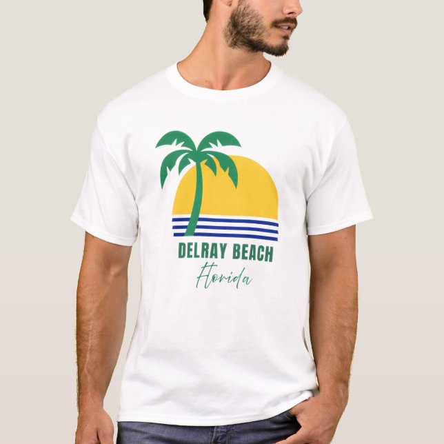 Camiseta Delray Beach Florida T-Shirt (Frente)