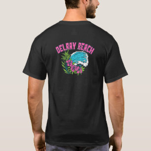 Camiseta Delray Beach Flórida Verão Fl Tropical Cidades EUA