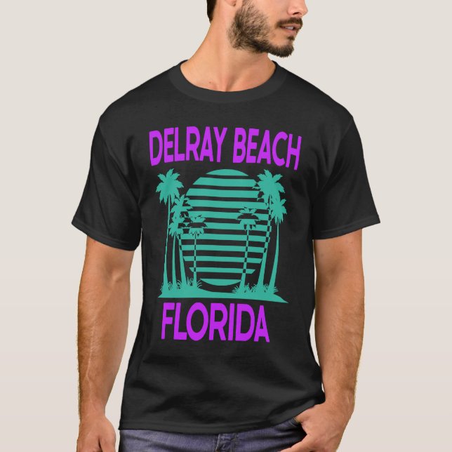 Camiseta Delray Beach Vacation (Frente)