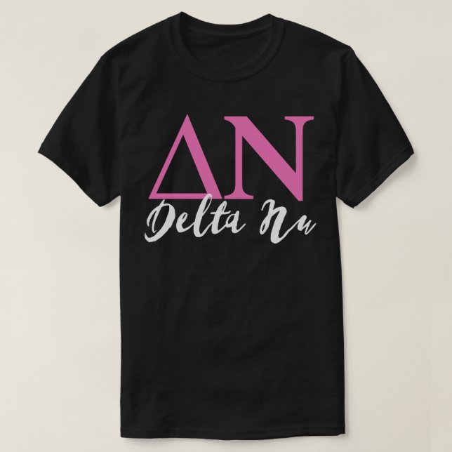 Camiseta Delta Nu (Frente do Design)